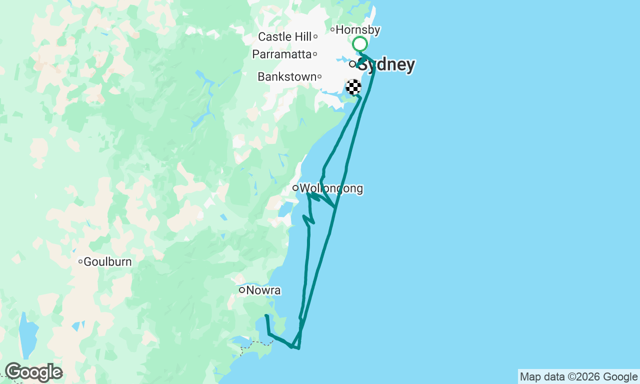 Sydney-Jervis Bay-Botney Bay