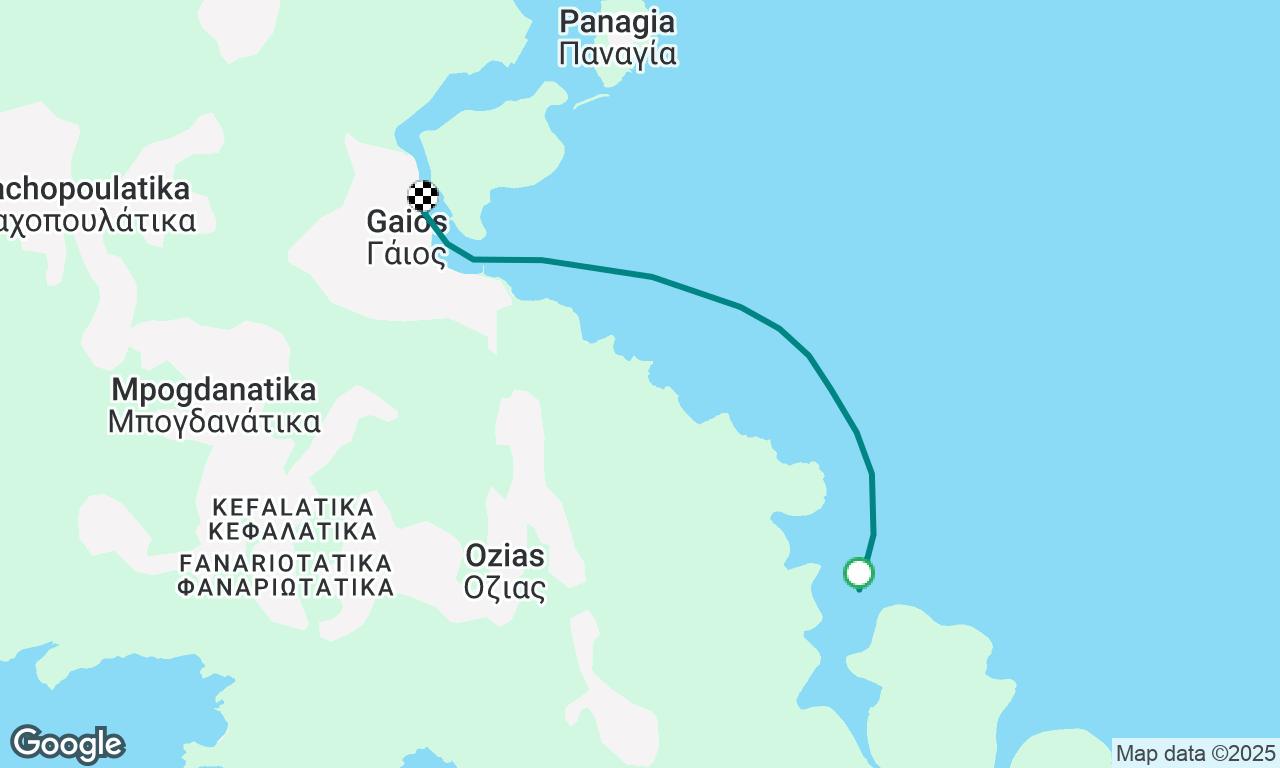 Voyage map