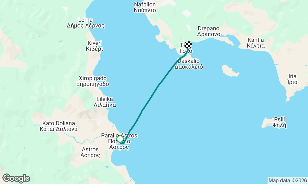 Voyage map