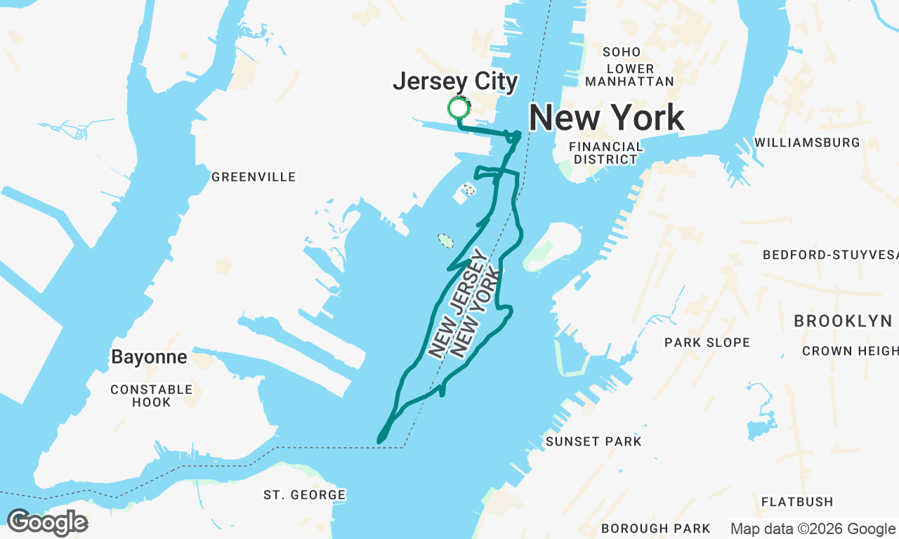 Voyage map