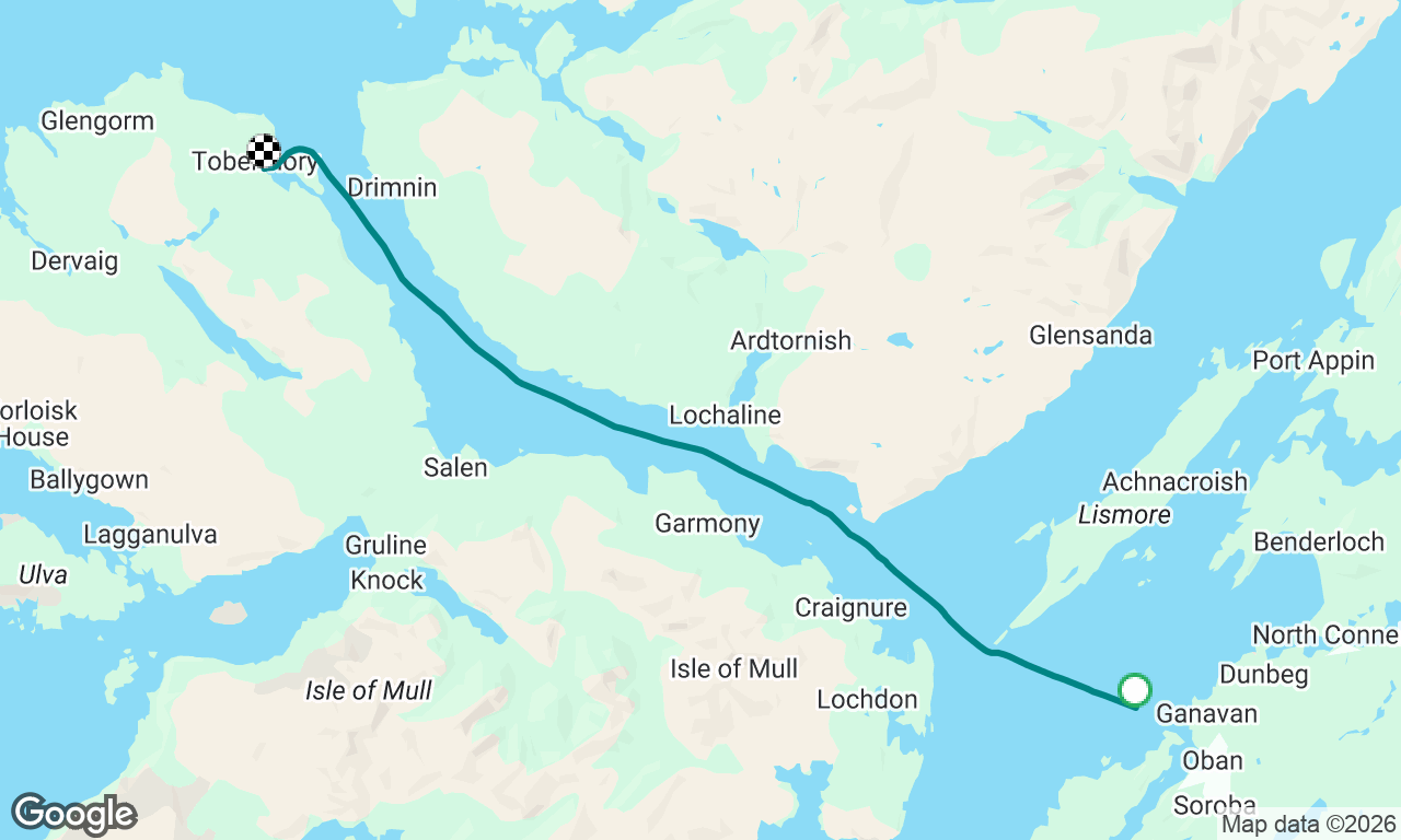 Voyage map