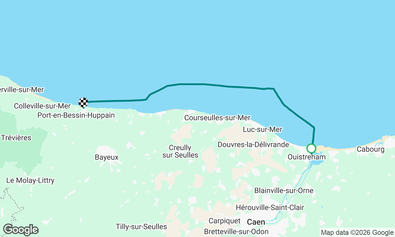 Voyage map