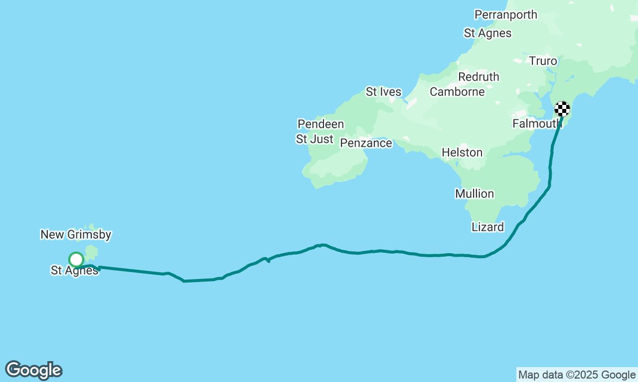 St Agnes to Percuil river 