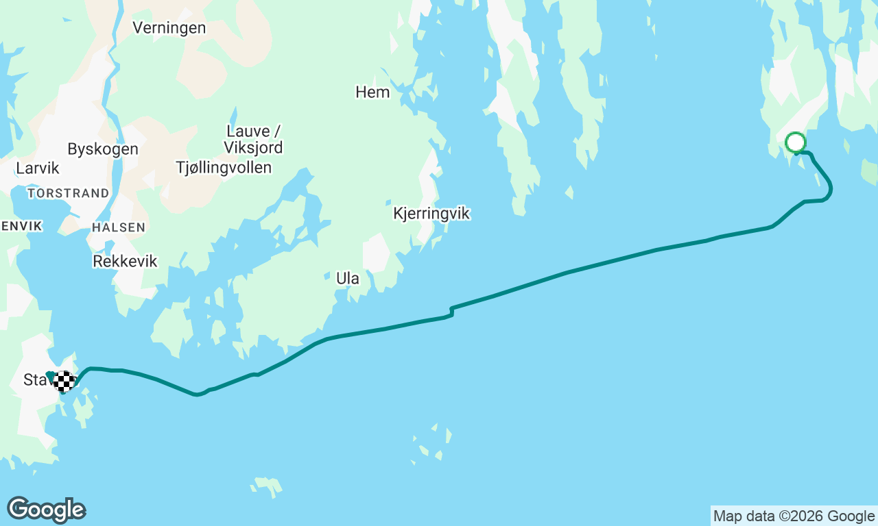 Voyage map