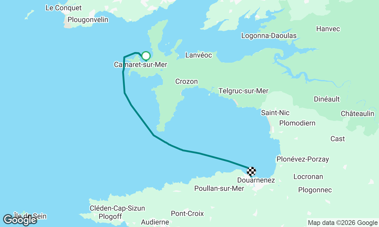 Camaret sue Mer to Douanenez