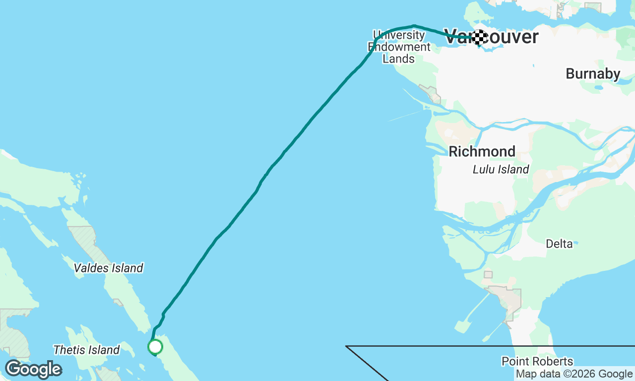 Voyage map