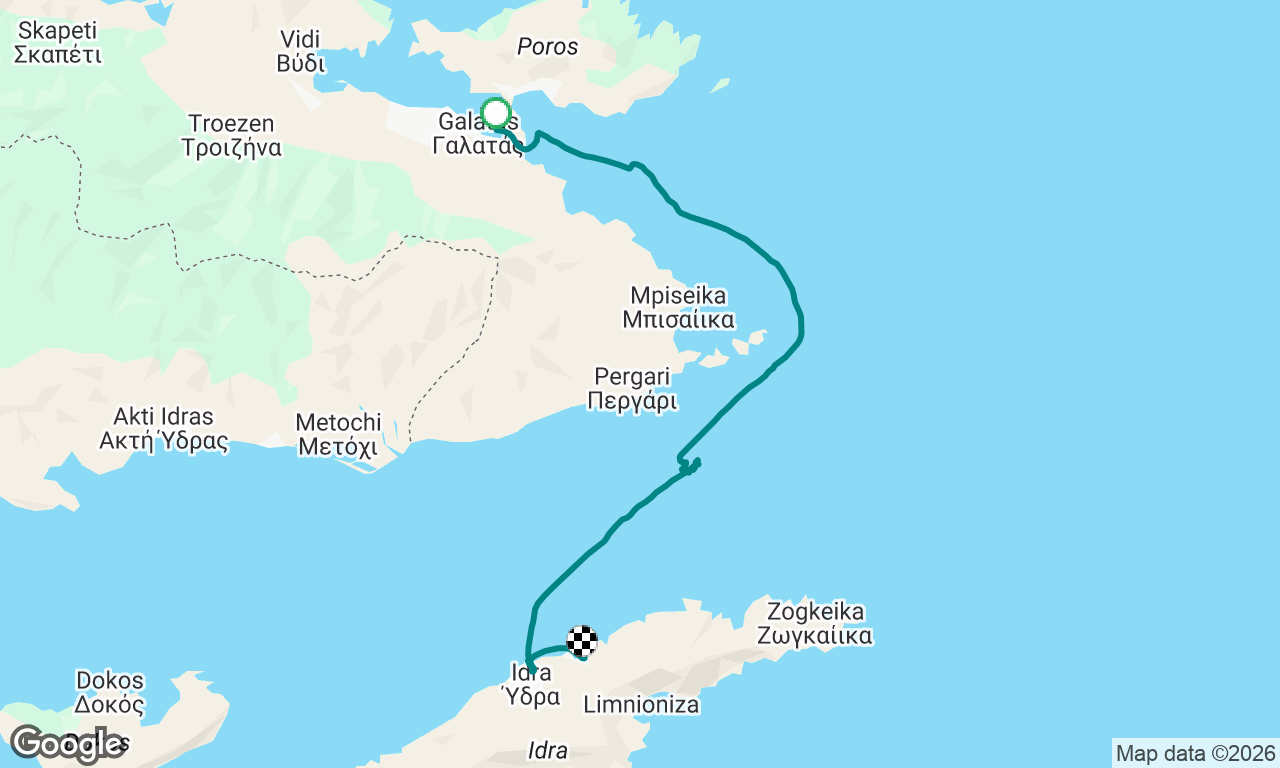 Voyage map