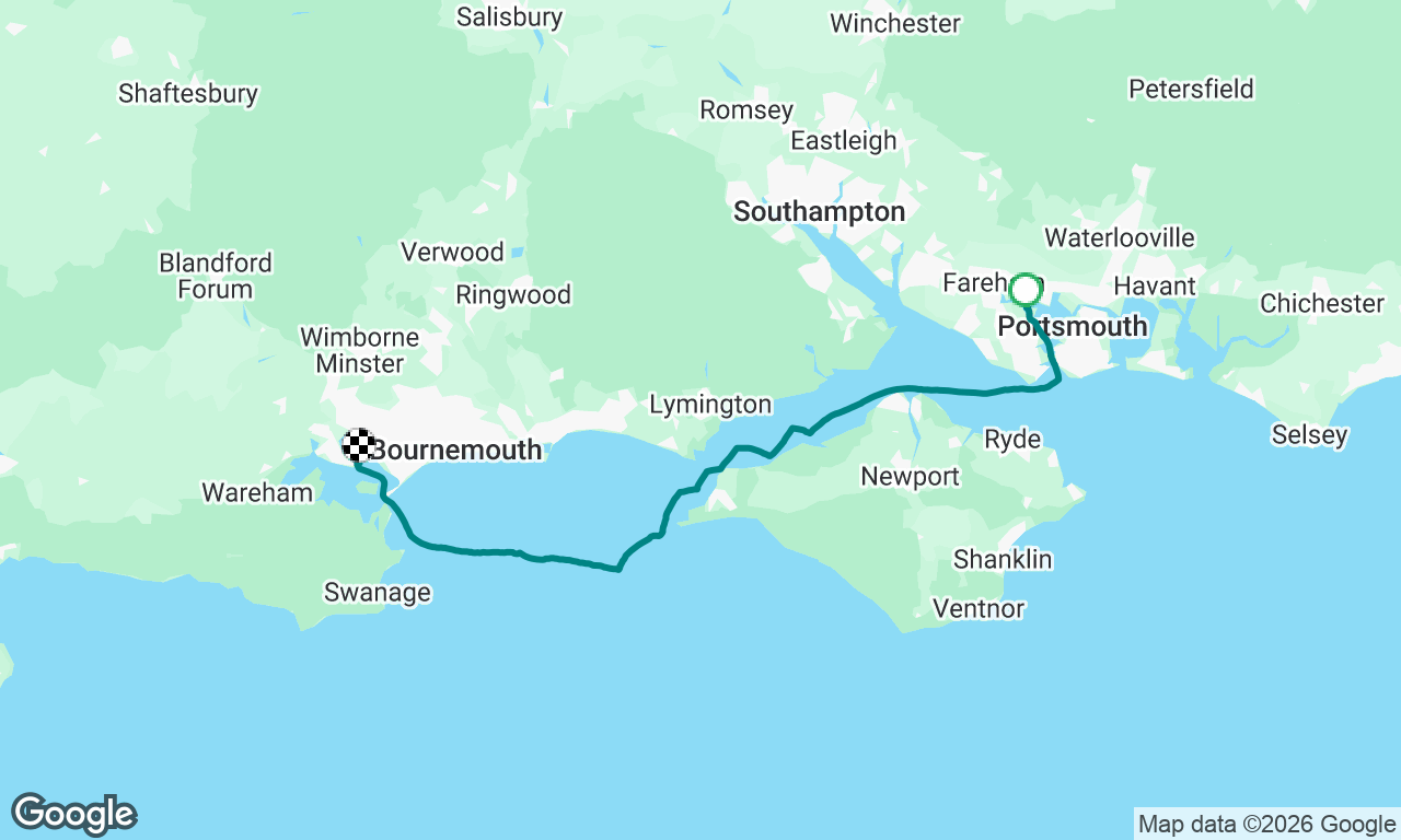Portsmouth to Poole