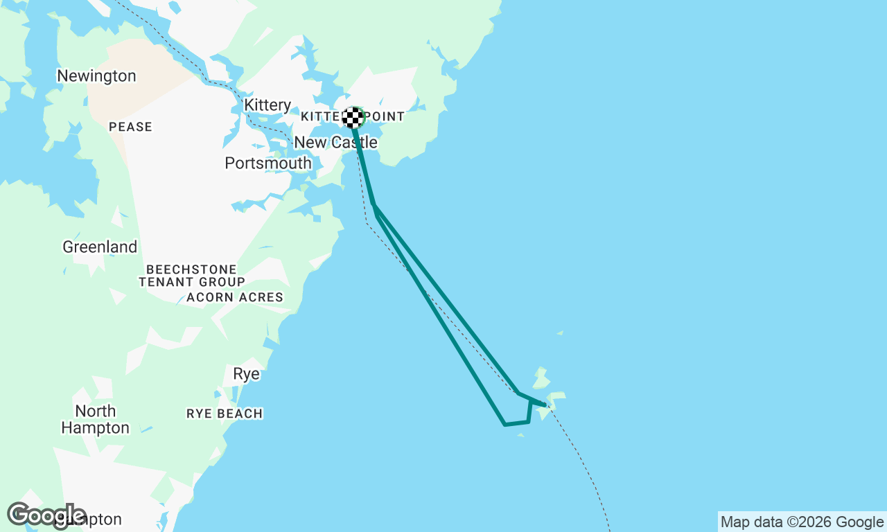 Portsmouth to Isles of Shoals and back