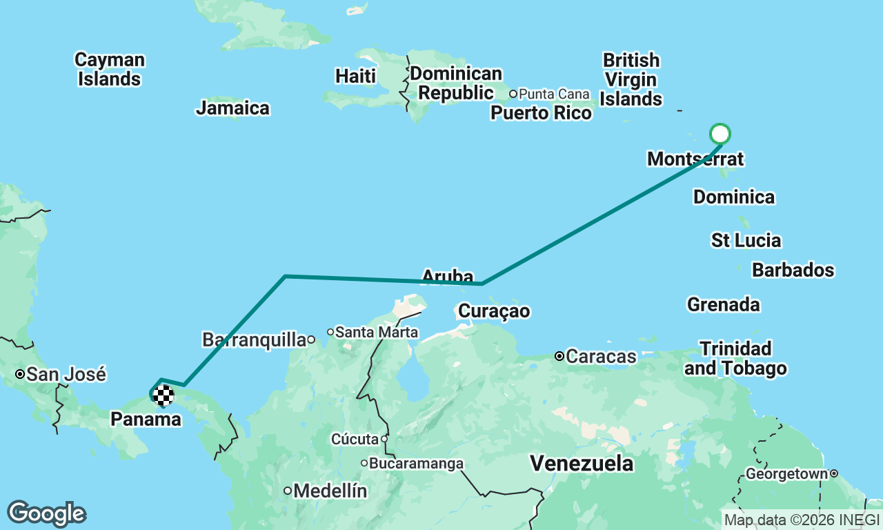Voyage map