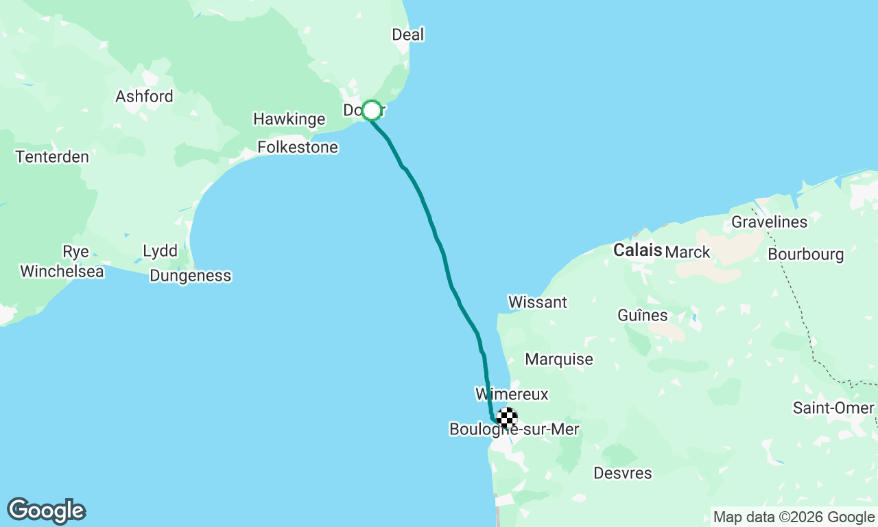 Voyage map