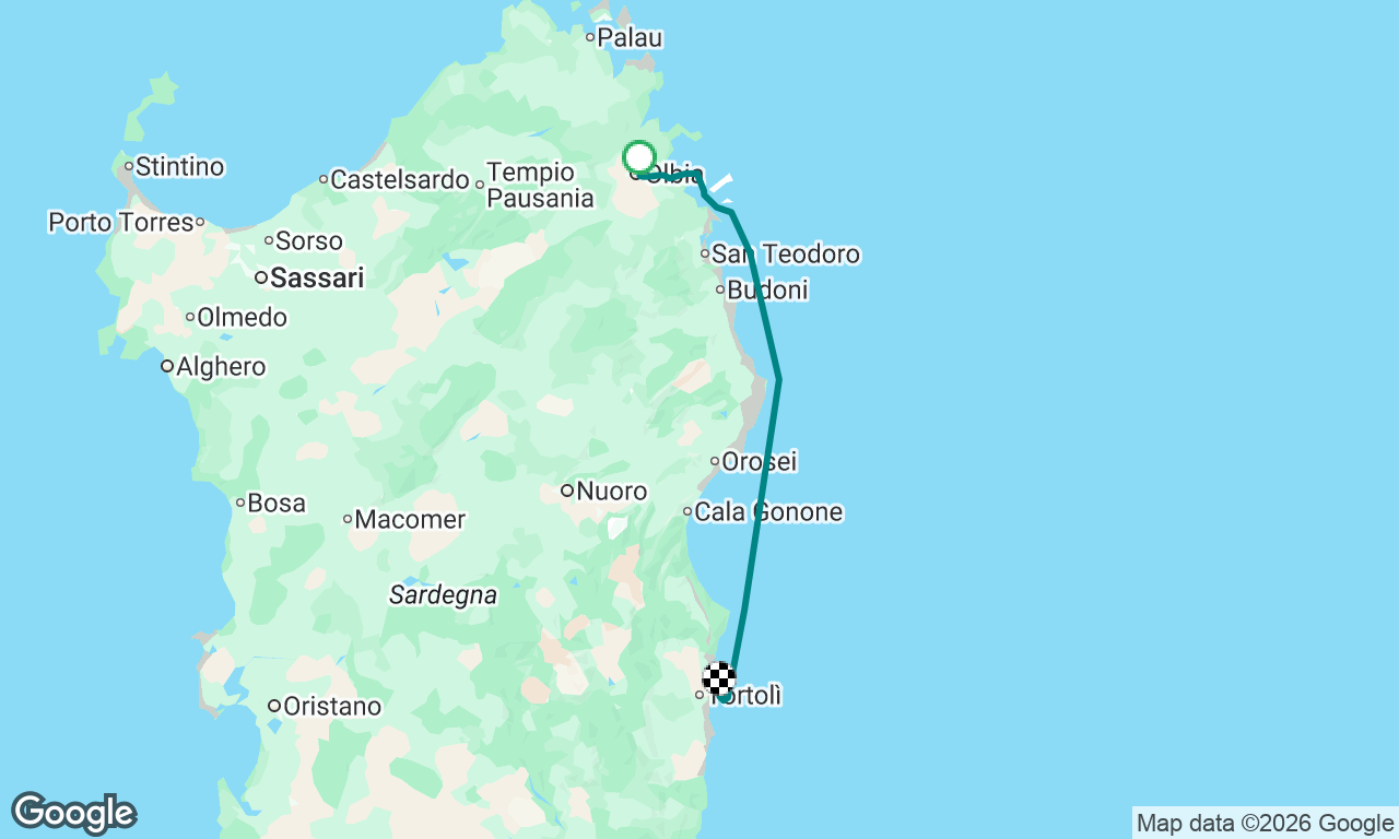 Voyage map