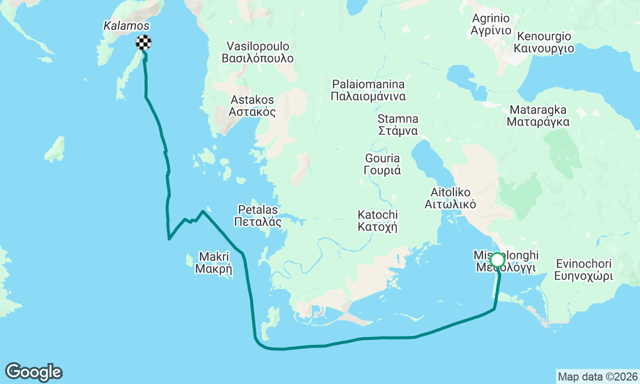 Voyage map