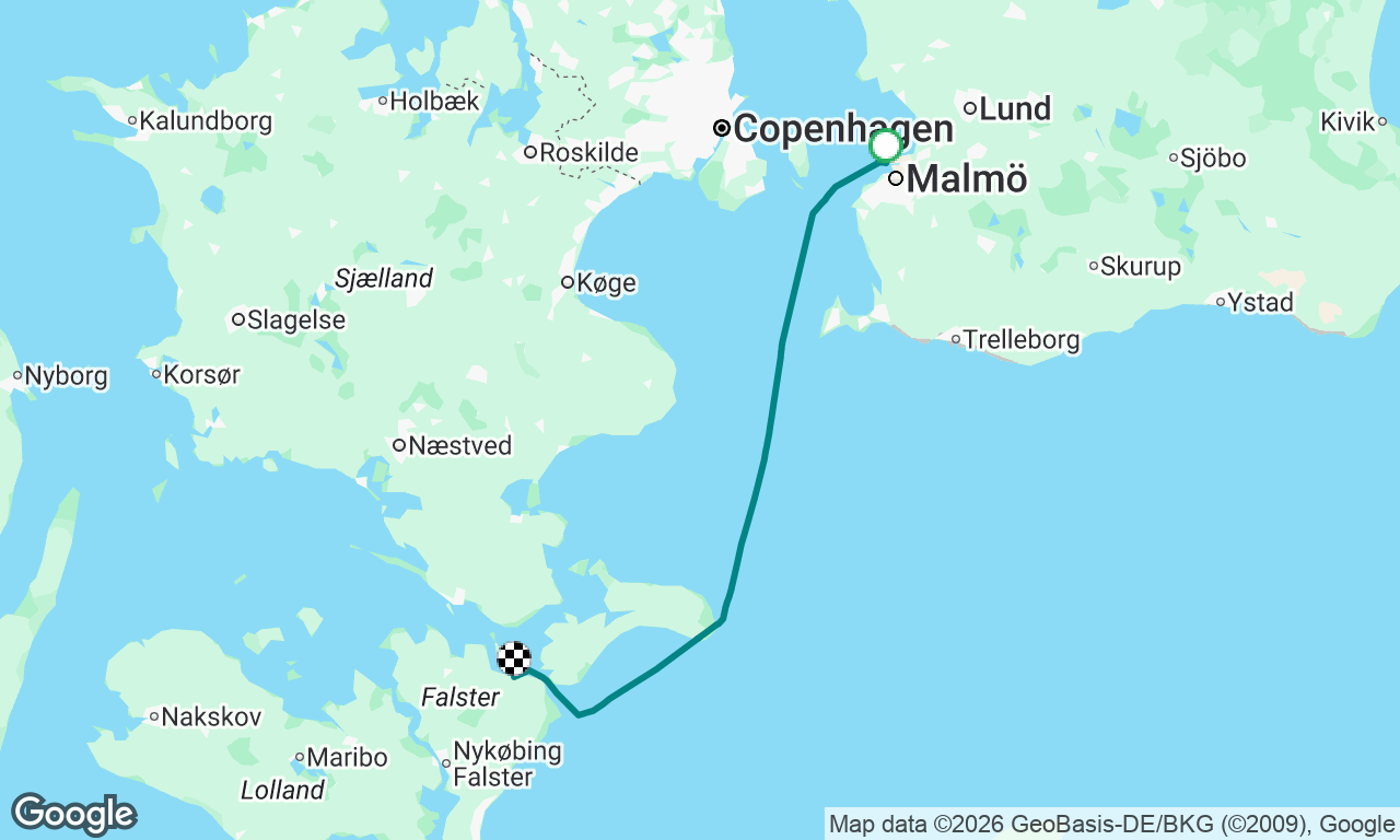 Voyage map