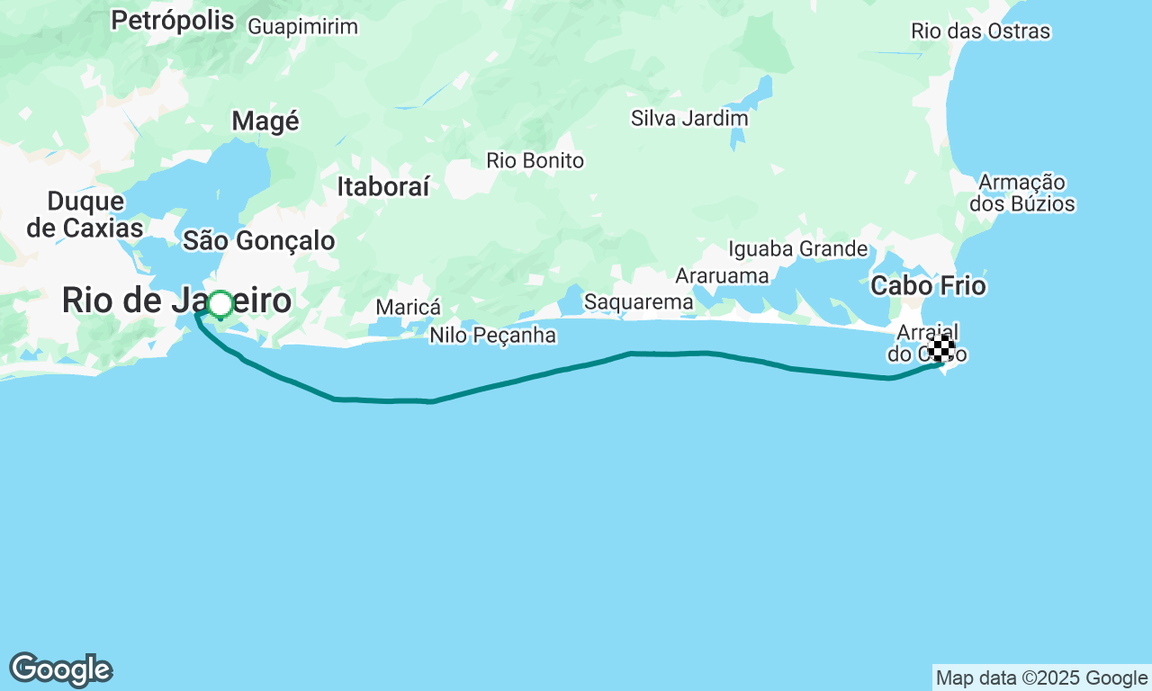 Niterói - Arraial do Cabo
