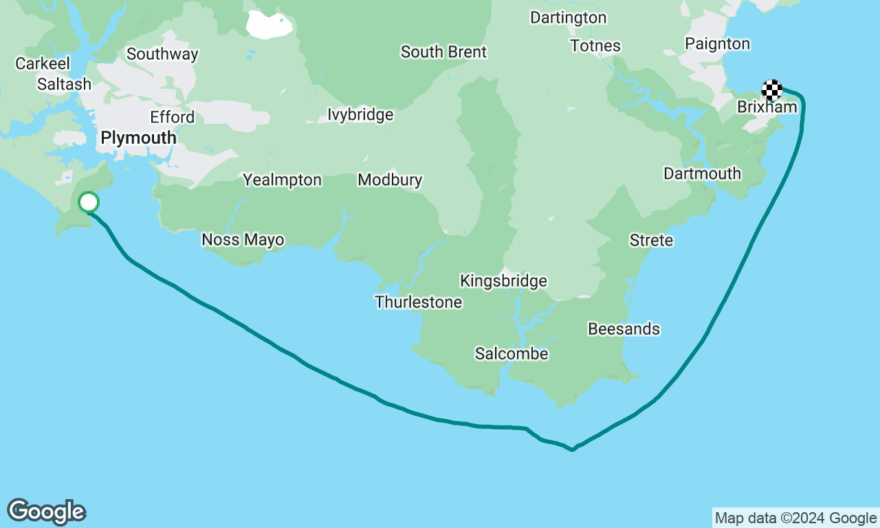 Mid-Atlantic swell to Brixham