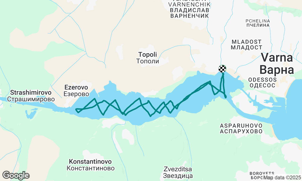 плаване в взерото