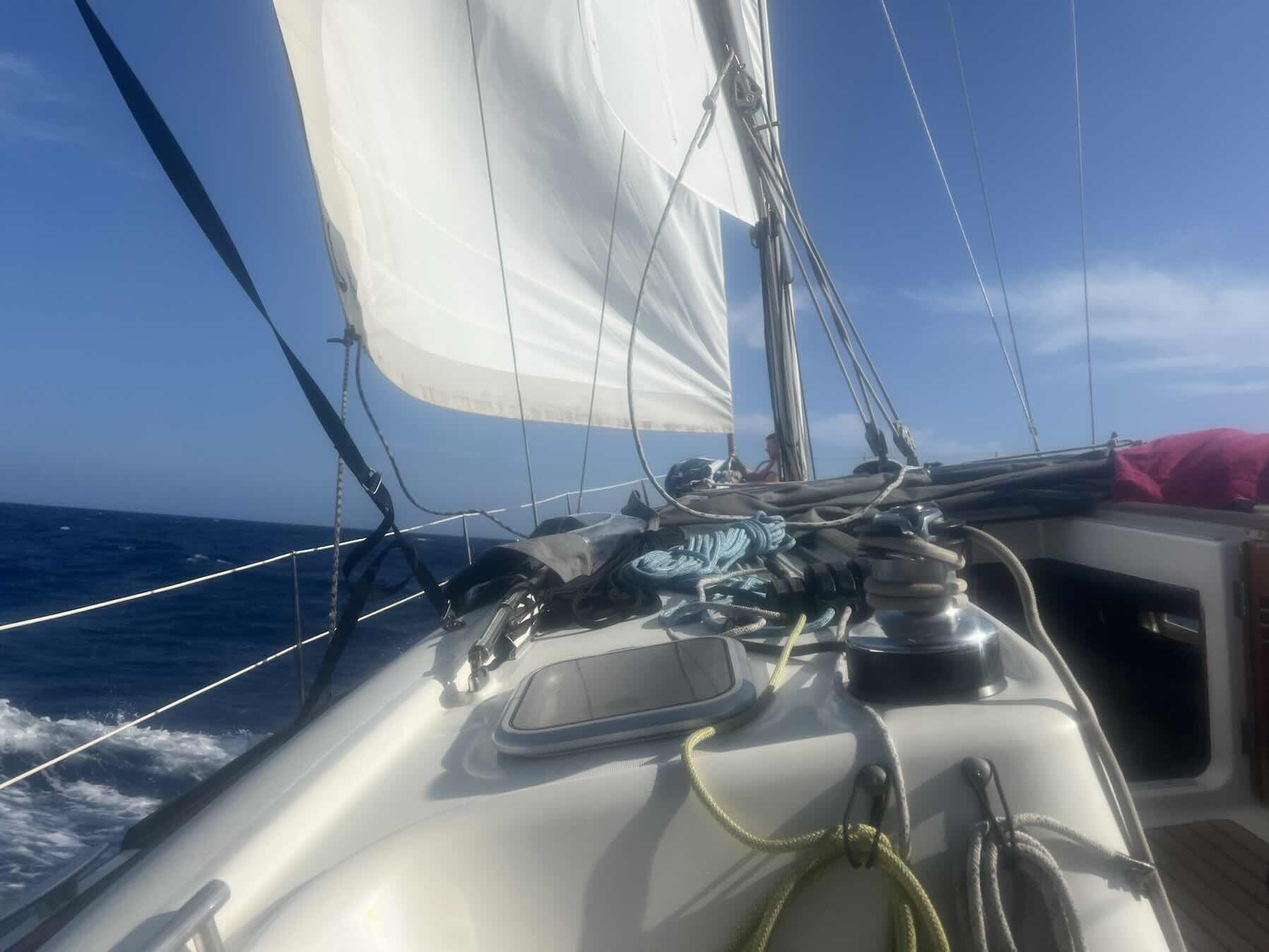 Feisty beam reach around stunning coast. _B92DD310-2E37-4065-AFD4-26F60B5F8C9C