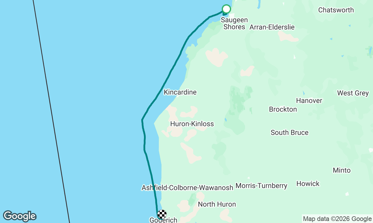 Port Elgin to Goderich