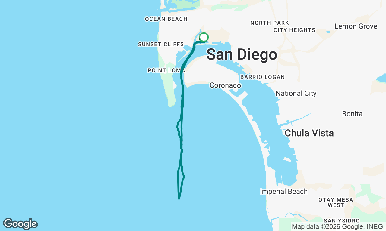 Thursday ocean sail