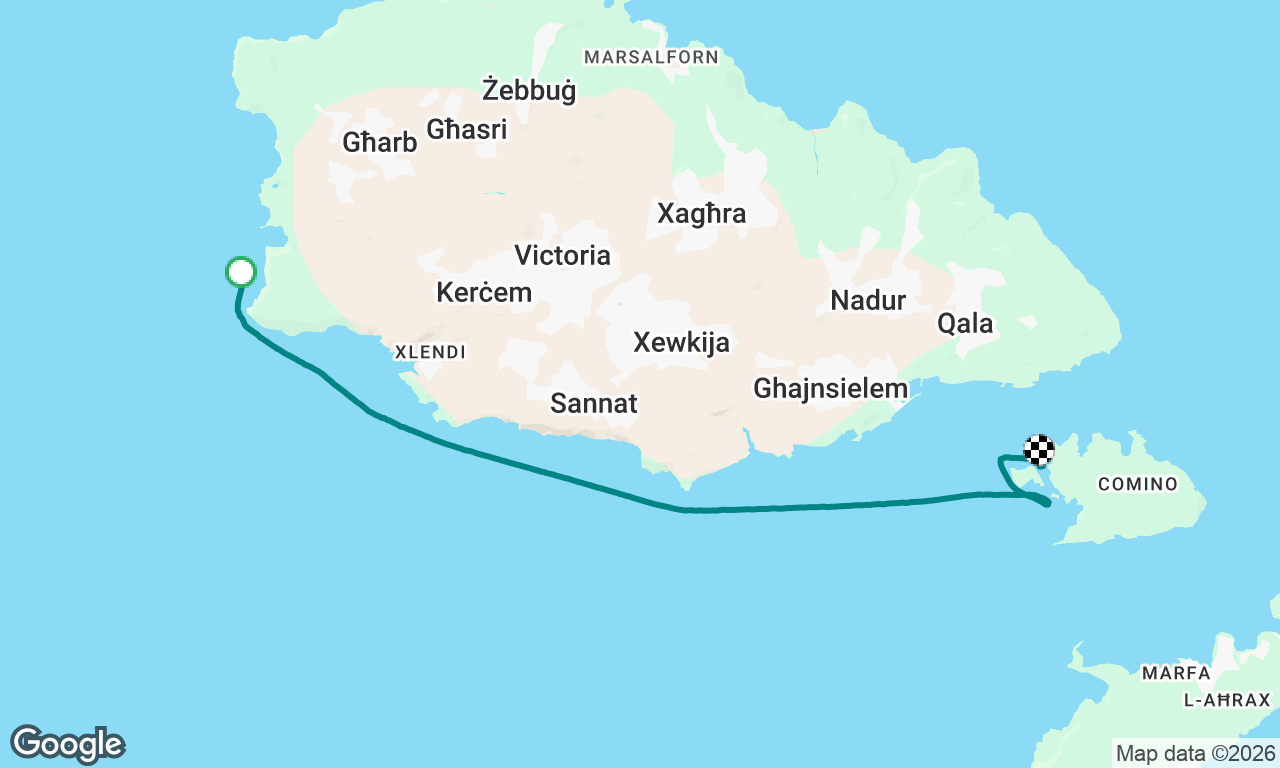 Voyage map