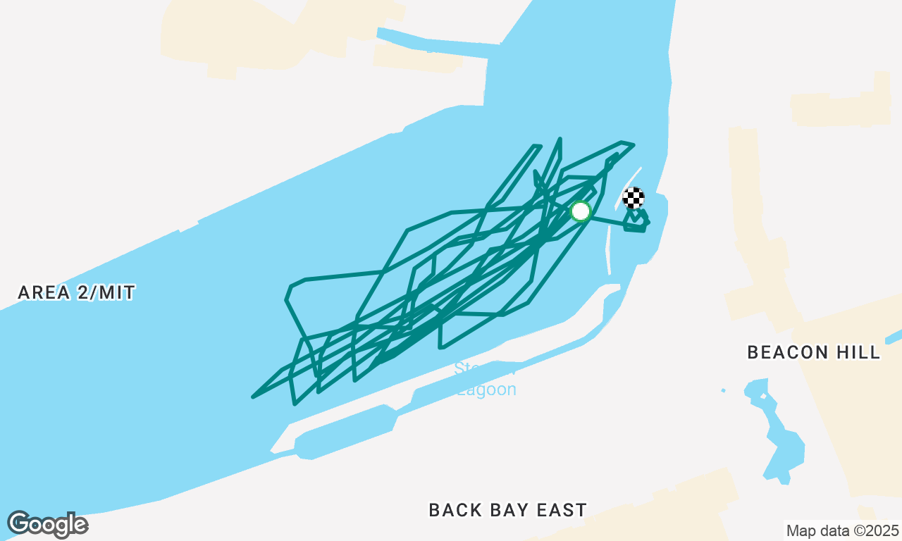 Gusty afternoon on the Charles