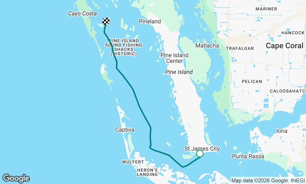 Day 6 Afternoon - St James City to Cabbage Cay