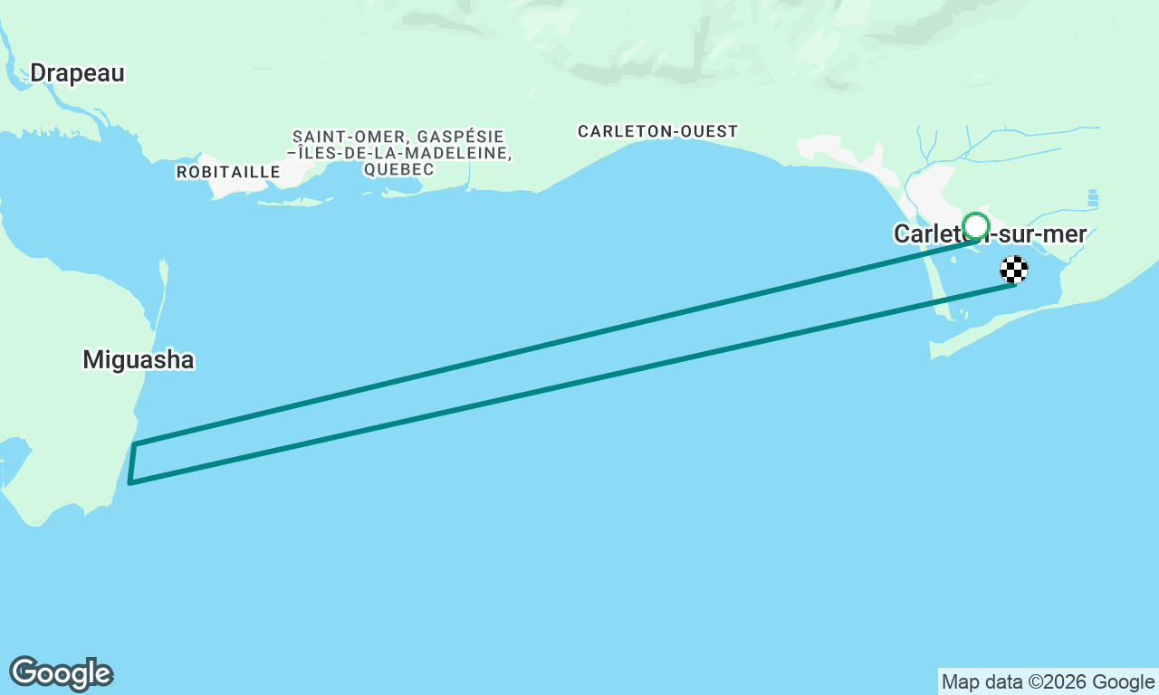 Voyage map
