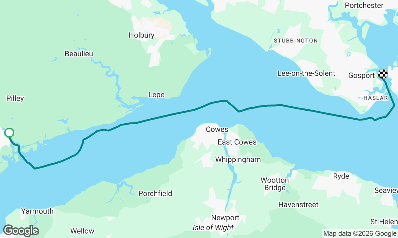 Lymington to Gosport
