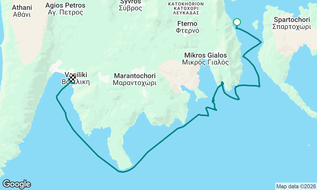Voyage map