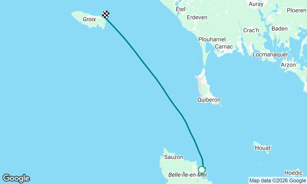 Voyage map