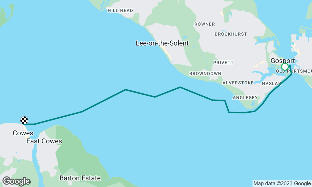 Day 1: Portsmouth to Cowes