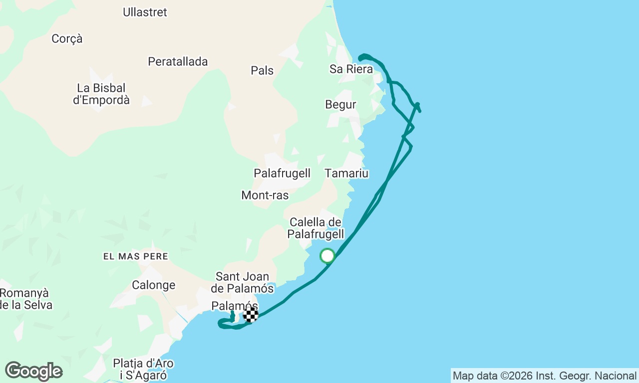 Voyage map