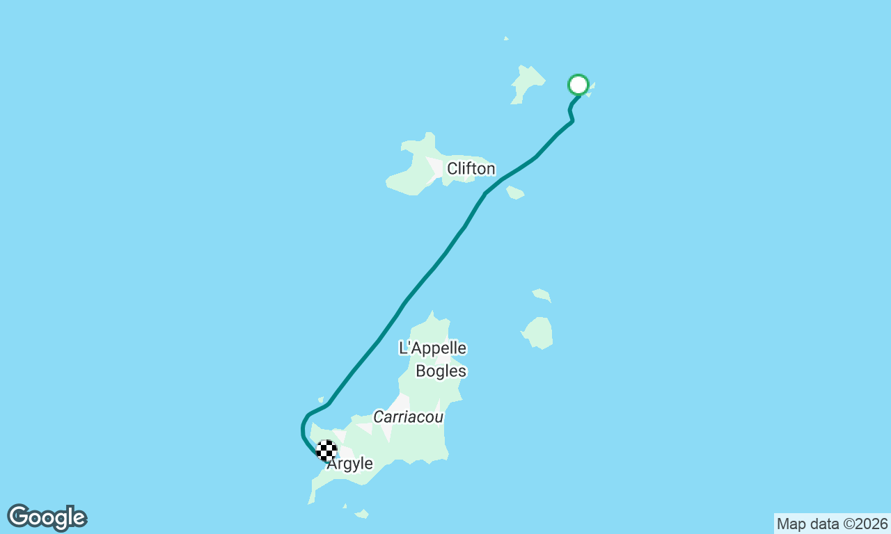 Voyage map