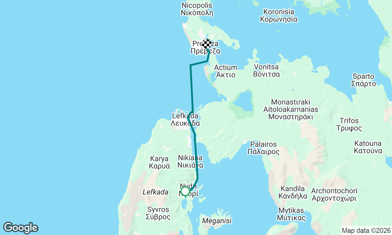Voyage map