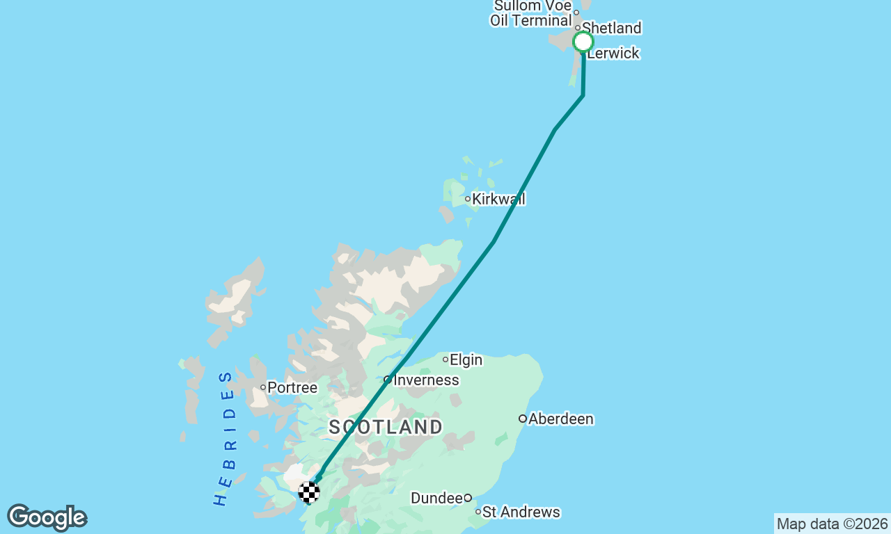 Voyage map