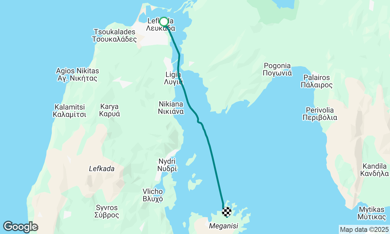 Voyage map