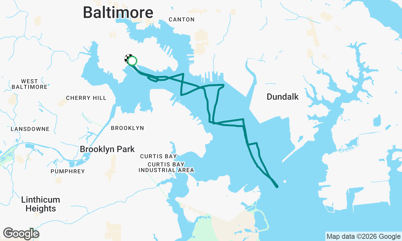 Voyage map