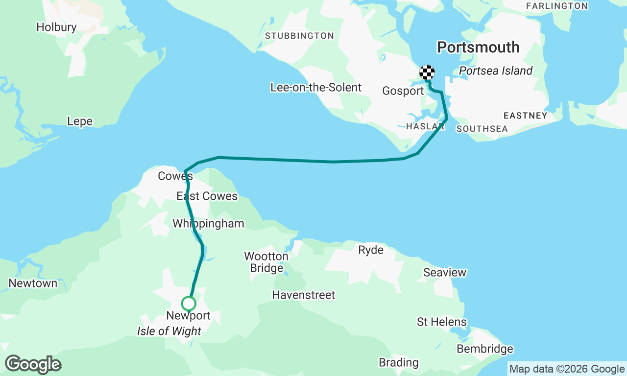 Voyage map