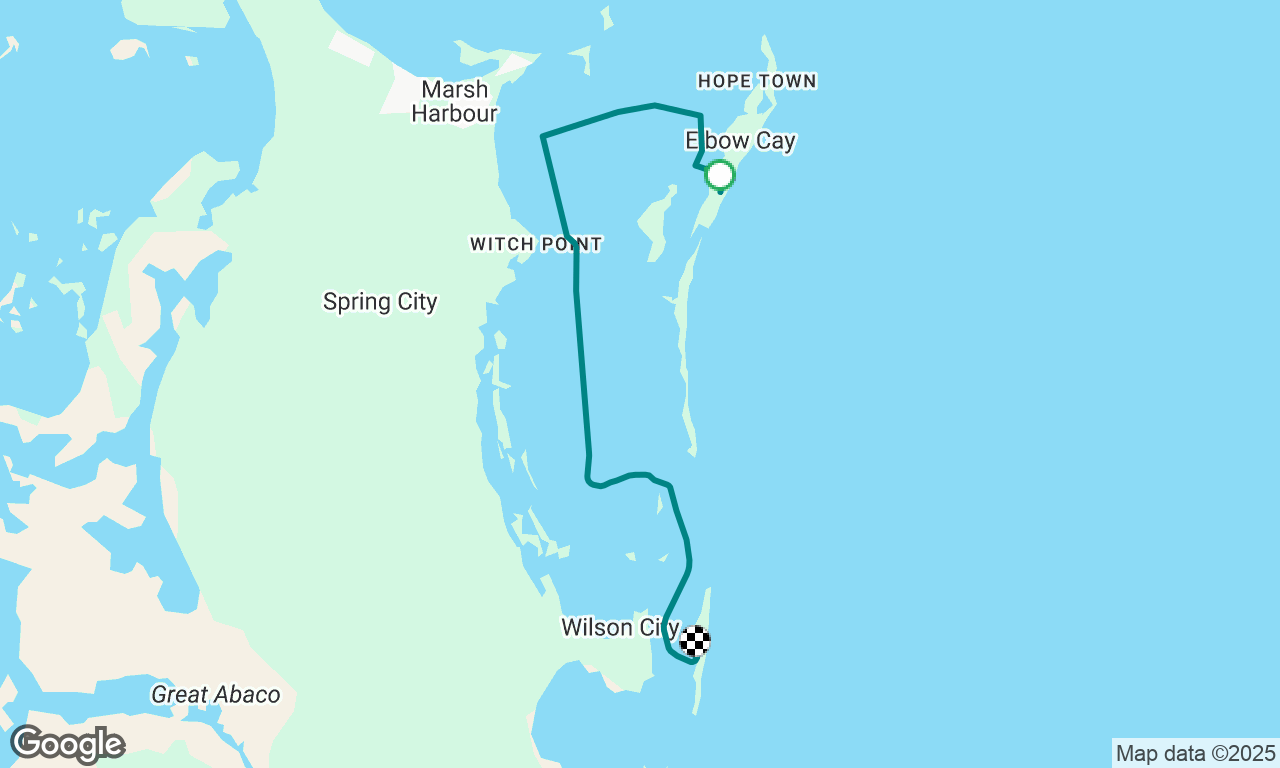  Great Abaco (SeaSpray Marina) to Lynyard Cay Day 1