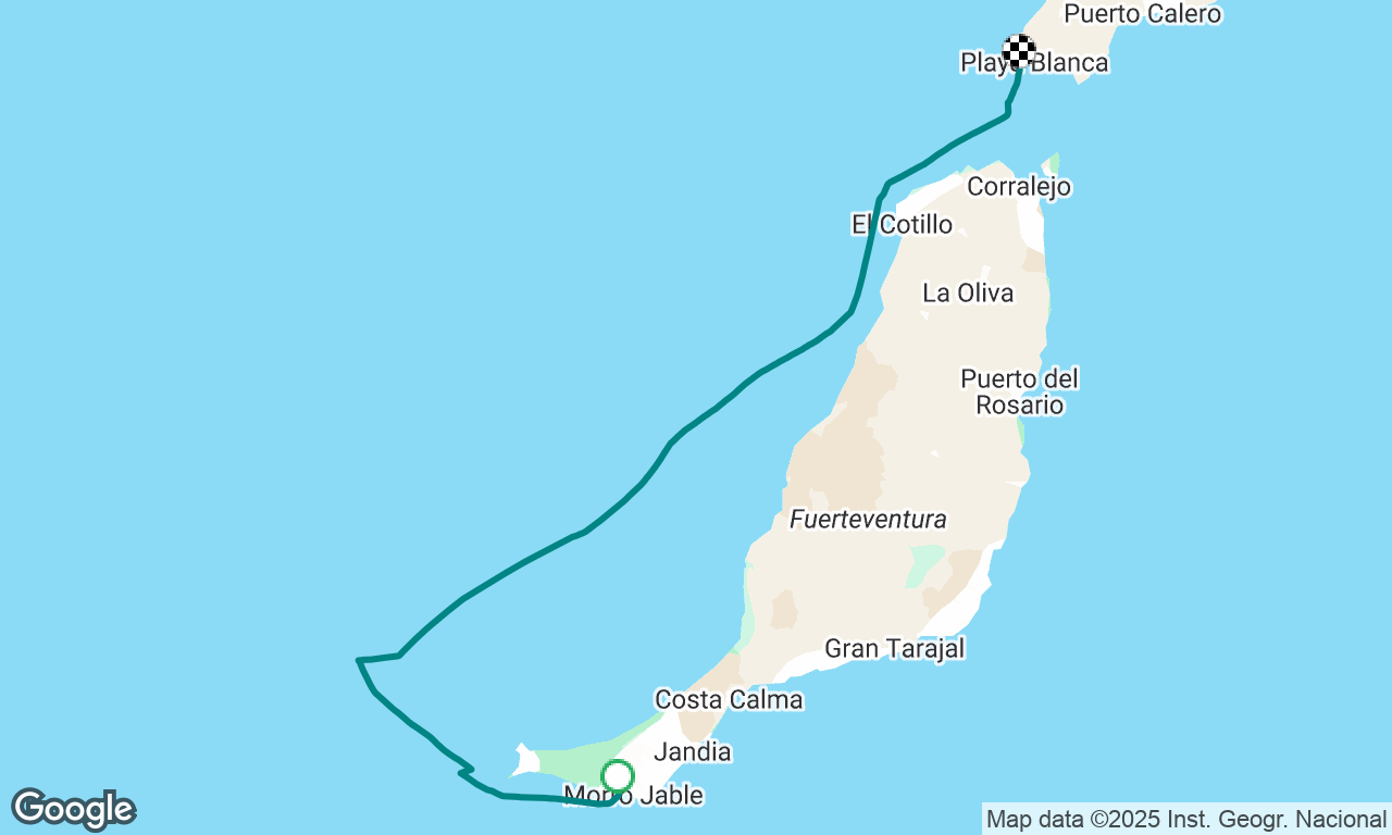 West coast of Fuerteventura