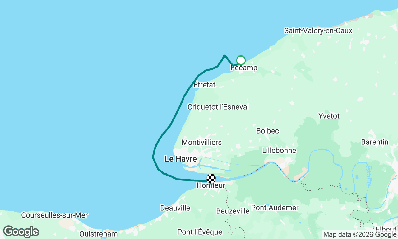 Fecamp to Honfleur