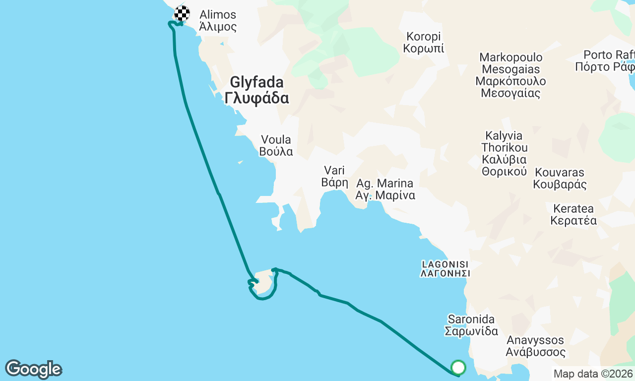 Voyage map