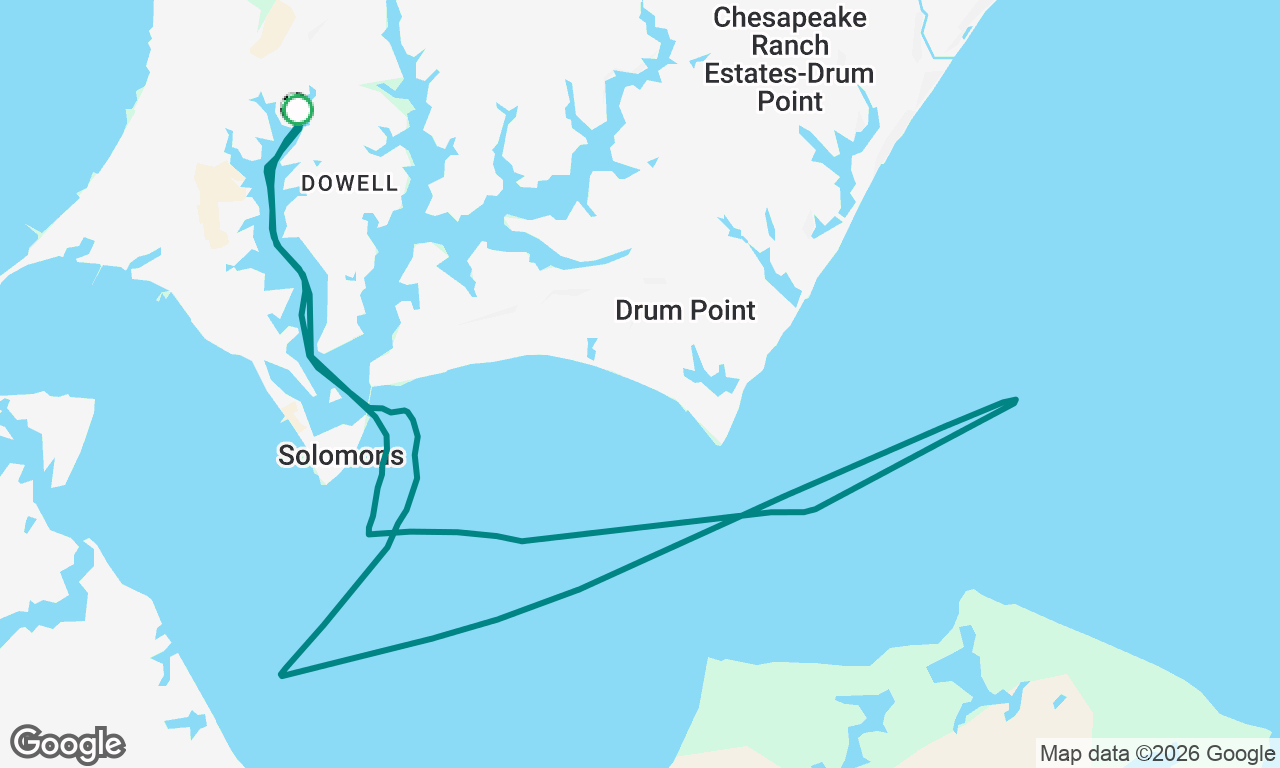 Light winds, sunset cruise