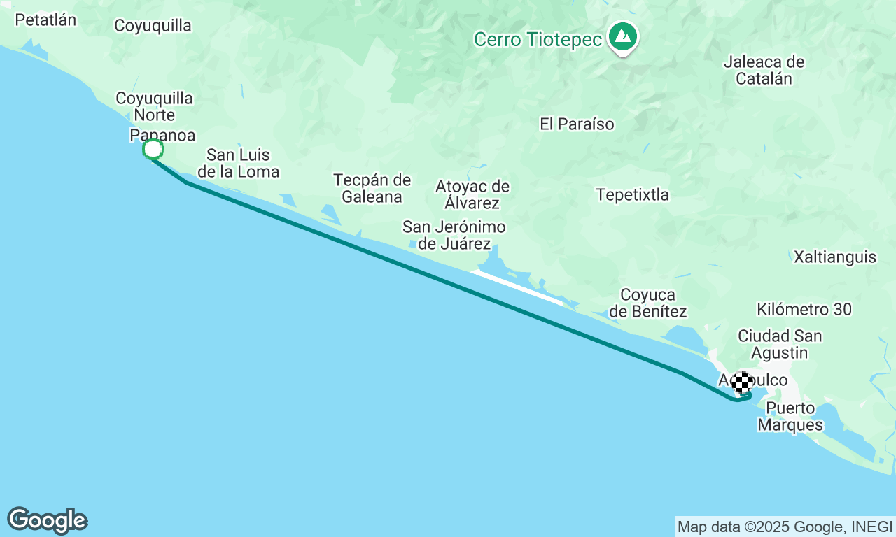 Papanoa to Acapulco 
