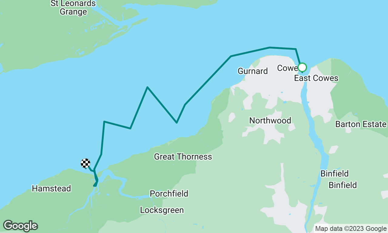 Day 3 East Cowes to Yarmouth