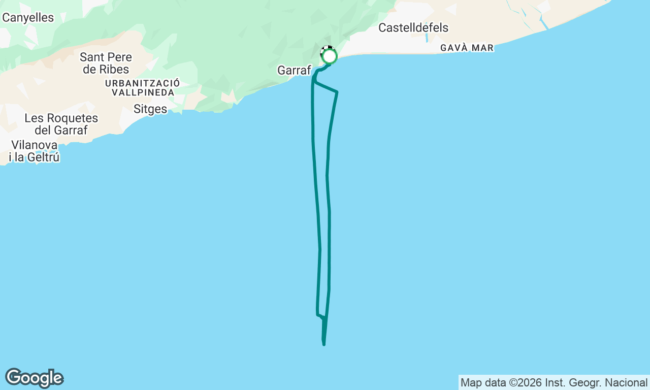 Voyage map