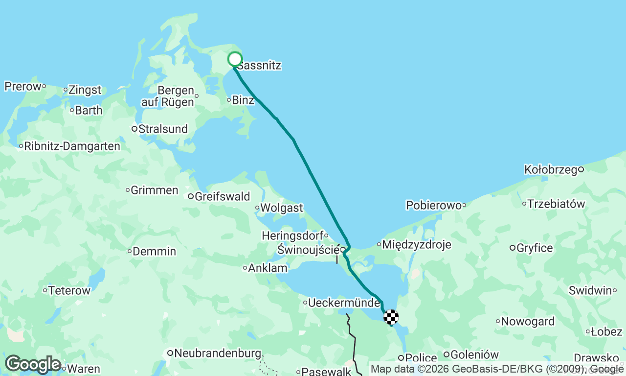 Voyage map