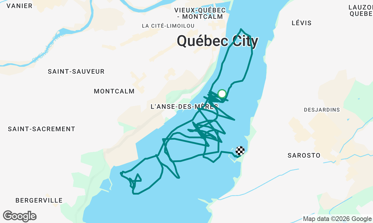 Voyage map