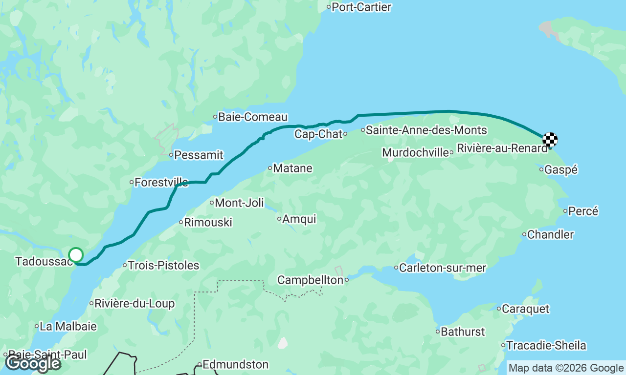 Voyage map